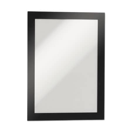 Durable Office Products Durable, Duraframe Sign Holder, 5 1/2 X 8 1/2, Black Frame, 2PK 491301